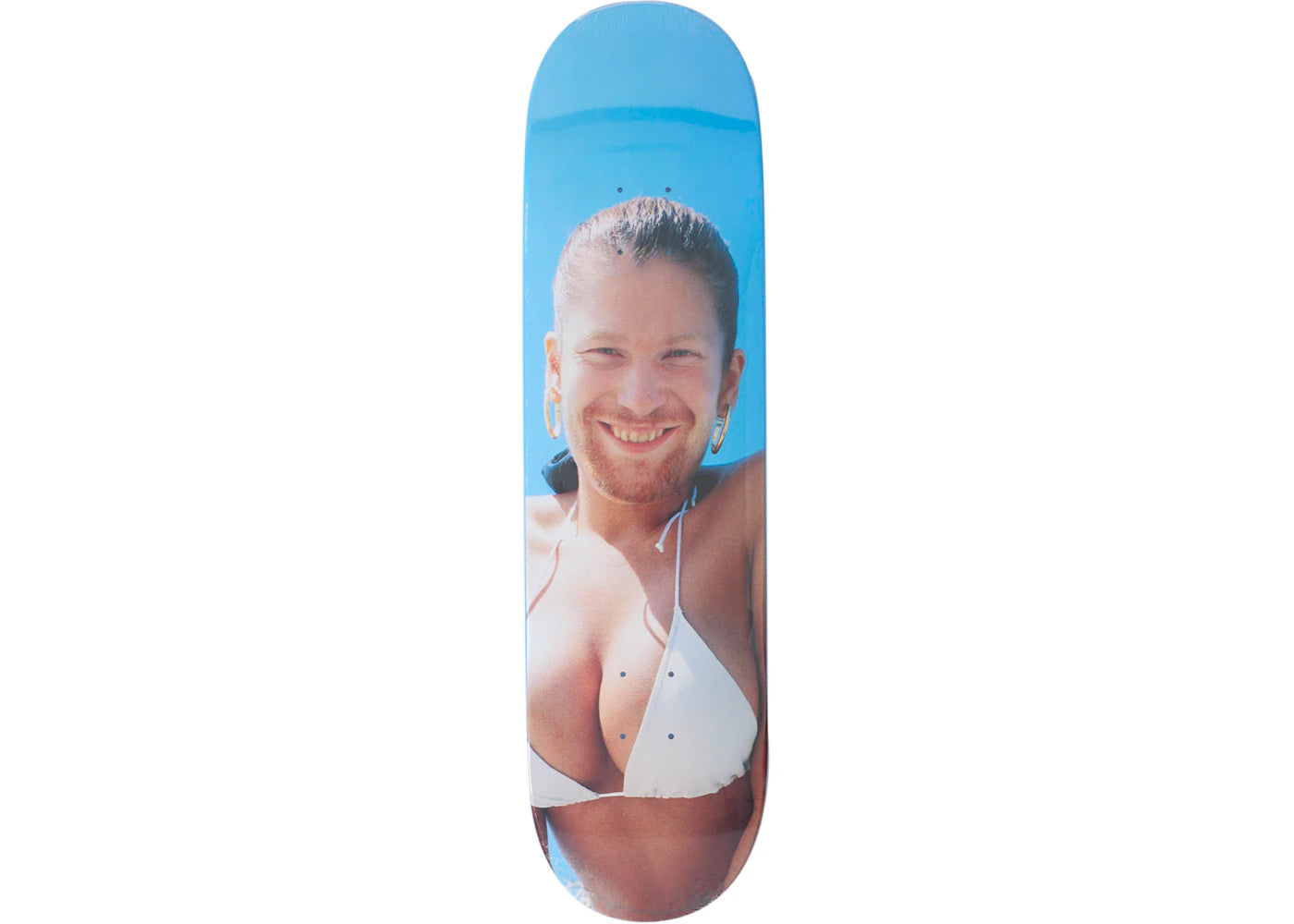 Supreme Aphex Twin Windowlicker Skateboard Deck Blue