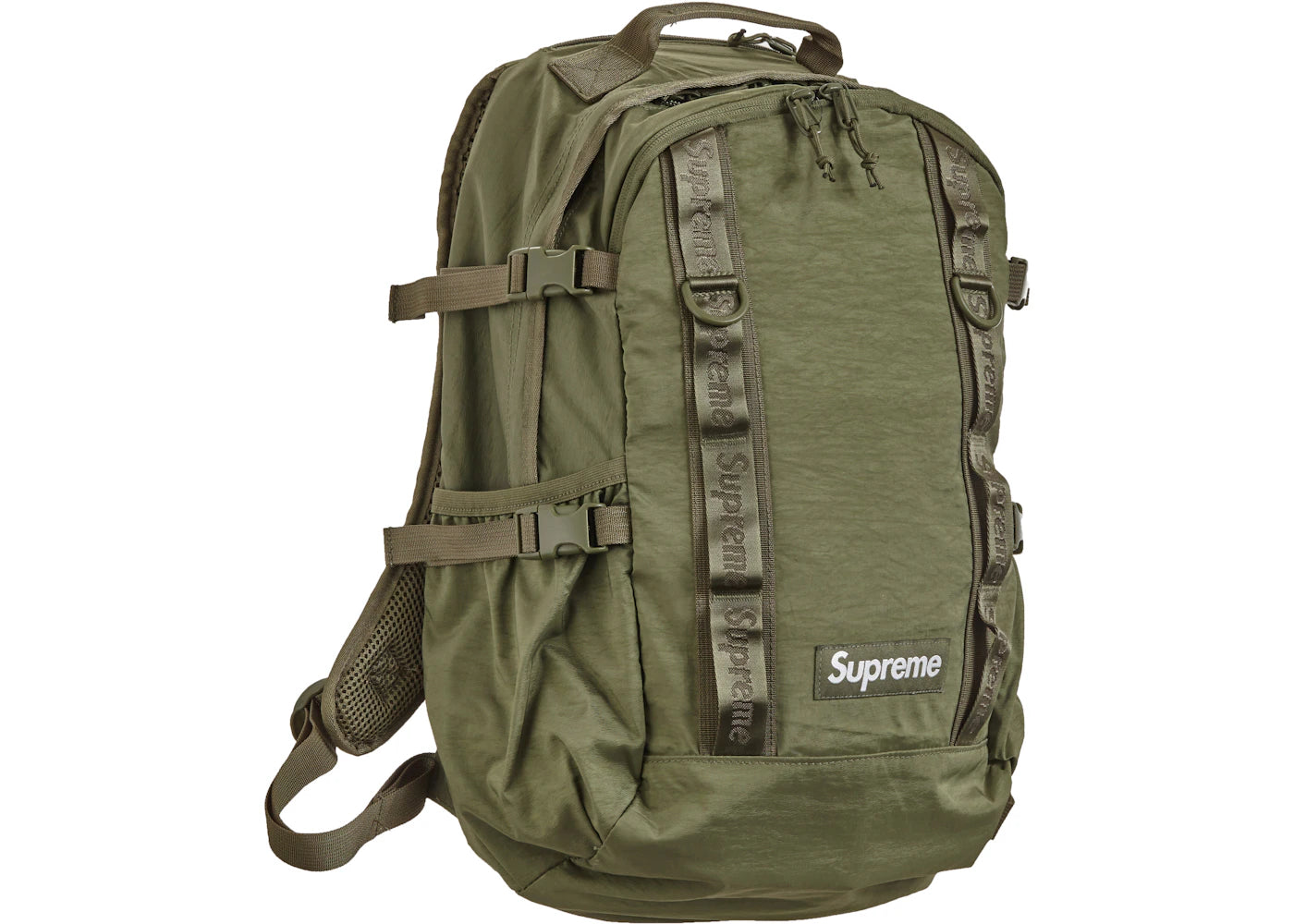 Supreme Backpack (Fw20) Olive One Size - Main Image