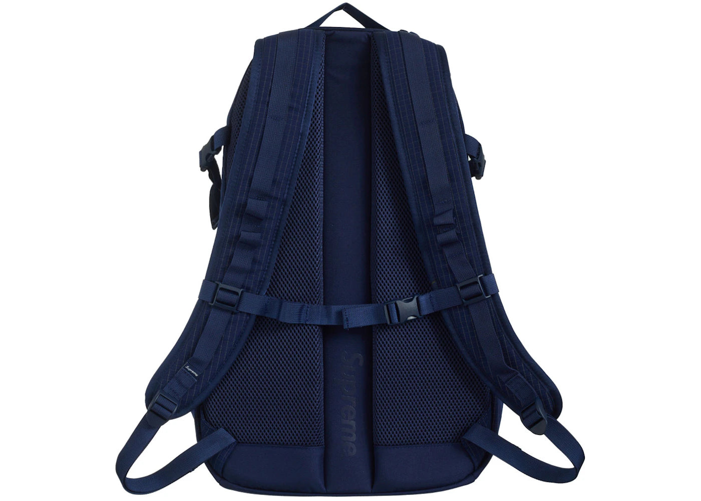 【新品未使用】Supreme Backpack 24SS Navy Supreme SS24 Navy Blue Backpack with 3M Reflective Material and