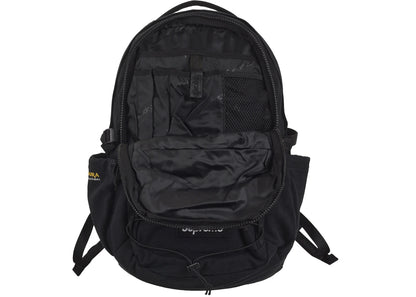 supreme logo backpack (ss25) black 