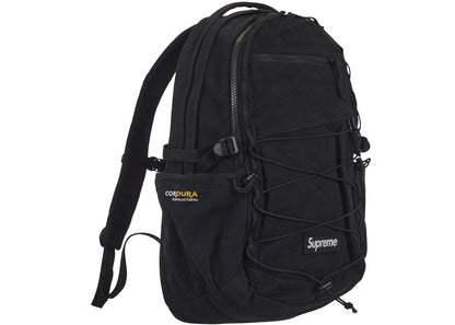 supreme logo backpack (ss25) black 