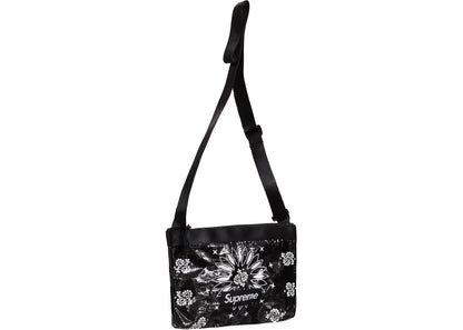 Supreme Bandana Tarp Side Bag Black