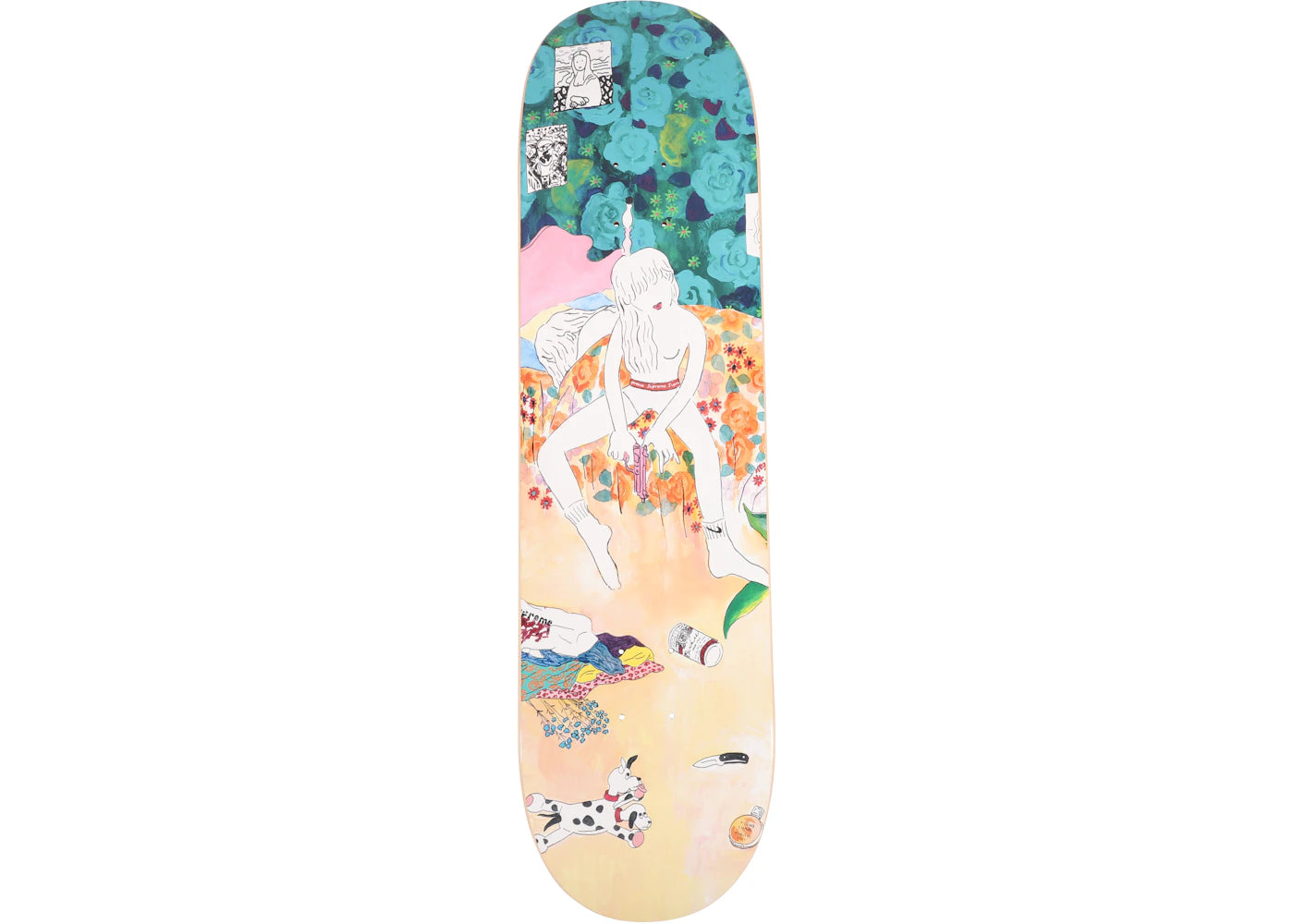 Supreme®/ Bedroom Skateboard オートモアイ Supreme Bedroom Skateboard Skateboard Deck Multi – Kicks Machine