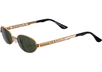 Supreme Brooks Sunglasses Gold