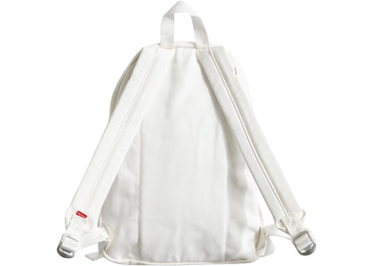 supreme canvas backpack white 