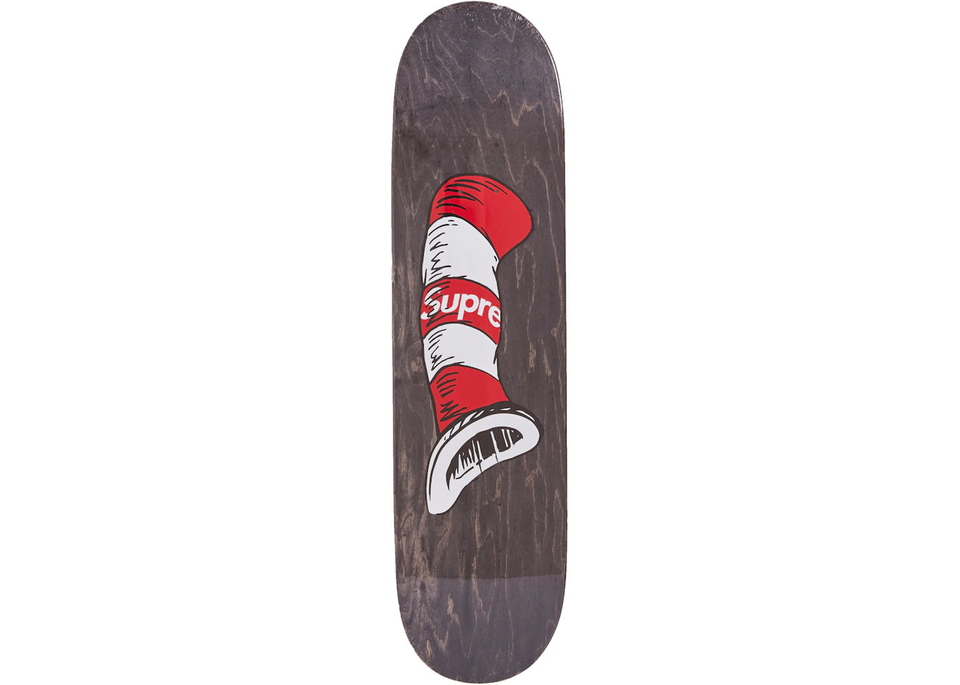 Supreme Cat In The Hat Skateboard Deck Black