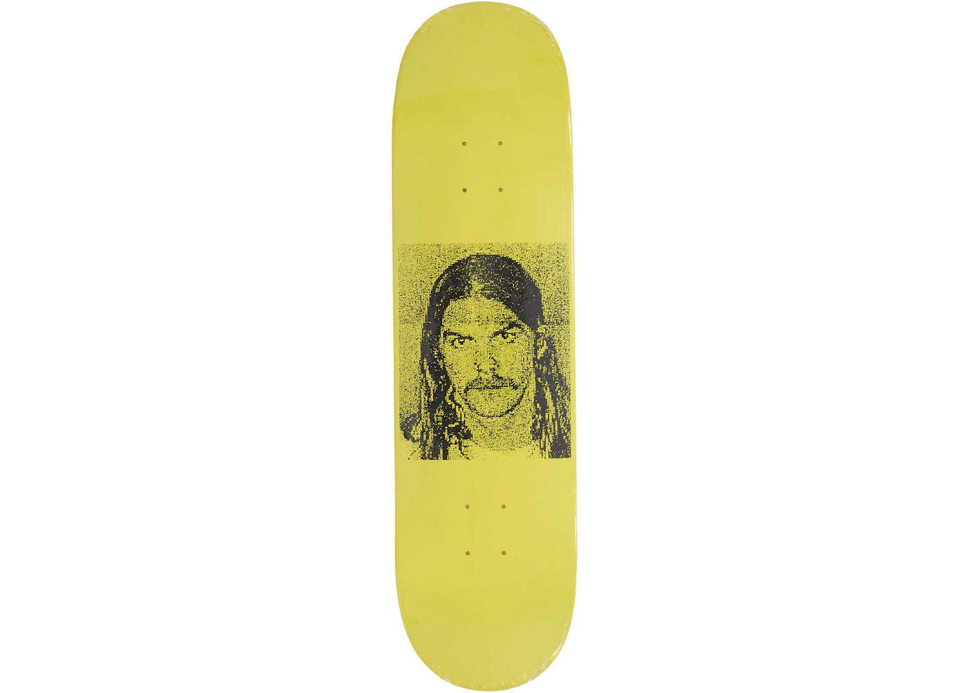 Supreme Dash Snow Skateboard Deck Yellow