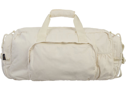 Supreme Denim Duffle Bag White
