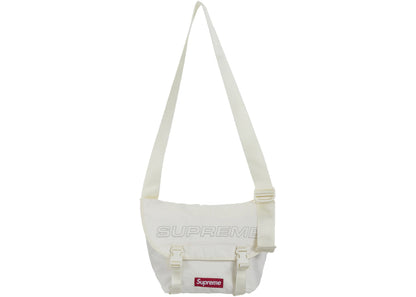 Supreme Denim Messenger Bag White