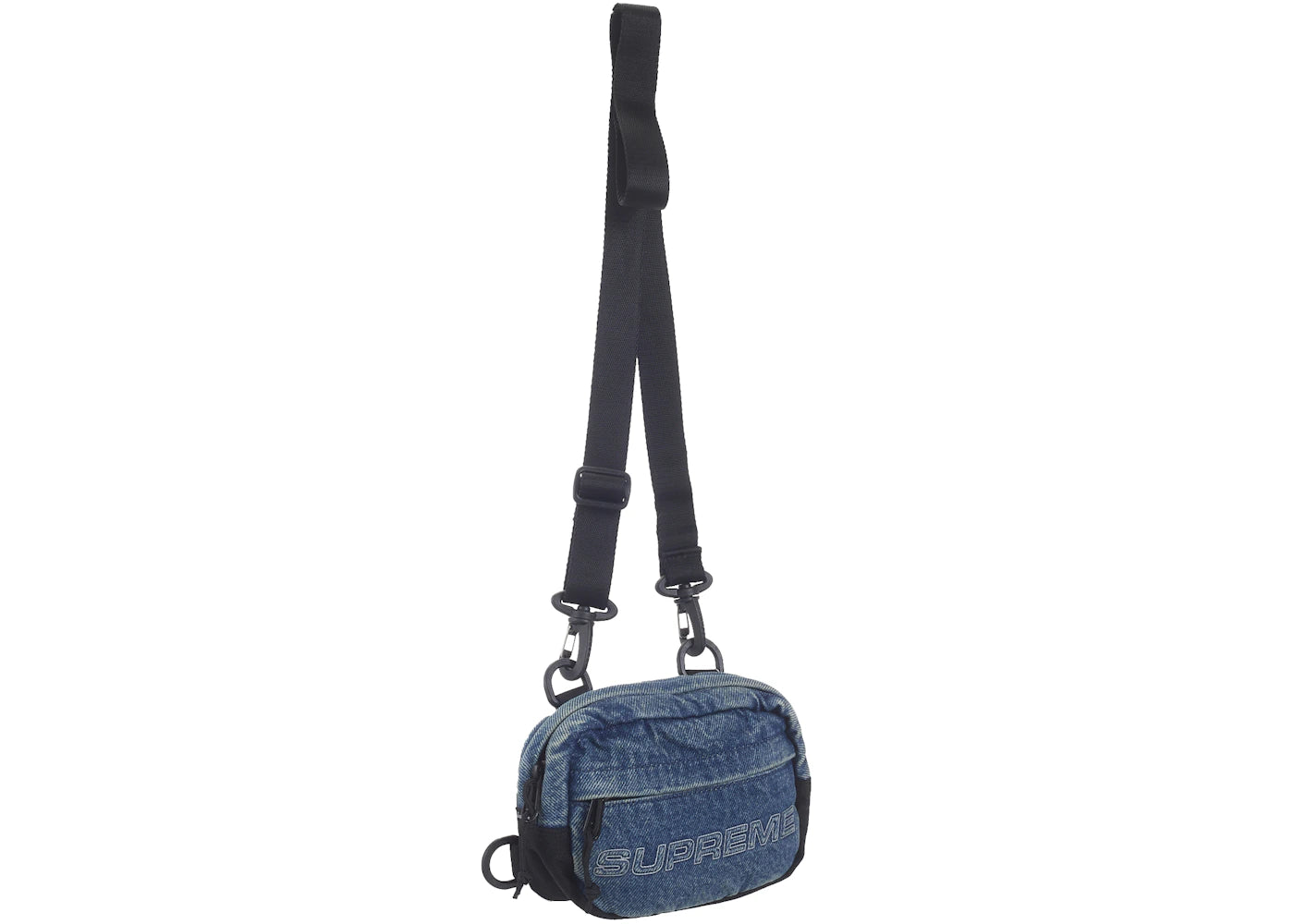 Supreme Denim Mini Shoulder Bag Washed Indigo