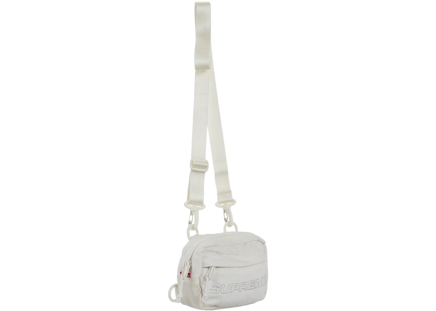Supreme Denim Mini Shoulder Bag White