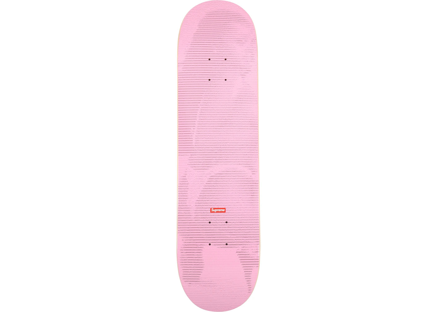 Supreme Digi Skateboard Deck Pink