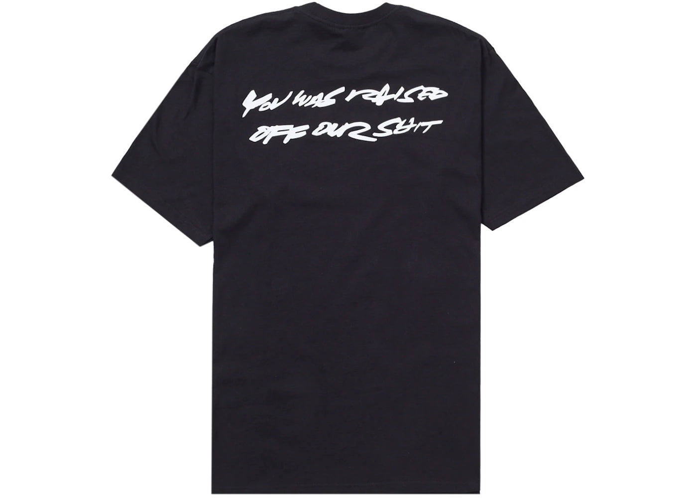 supreme futura box logo tee black