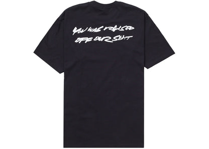 supreme futura box logo tee black