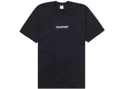 supreme futura box logo tee black