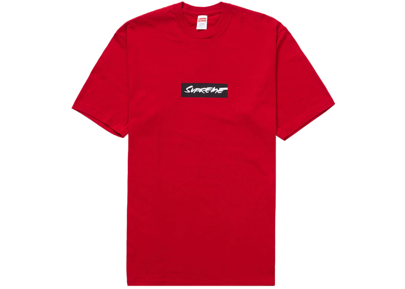 supreme futura box logo tee red