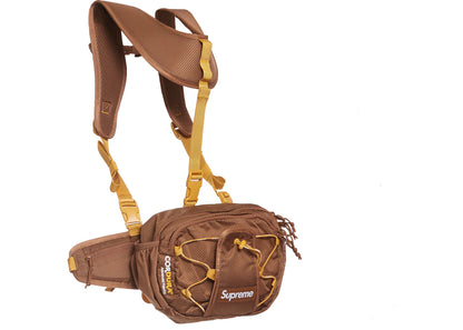 Supreme Harness Waist Bag Brown