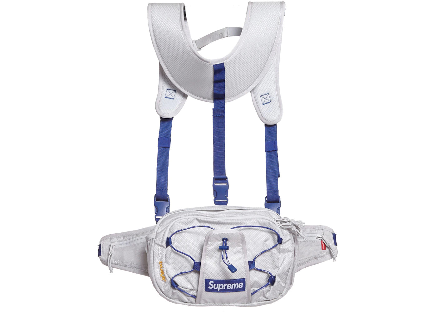 Supreme Harness Waist Bag Silver