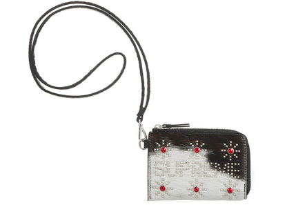 supreme hollywood trading company studded wallet cow 