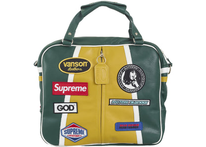 Supreme Hysteric Glamour Vanson Leather Bag Green
