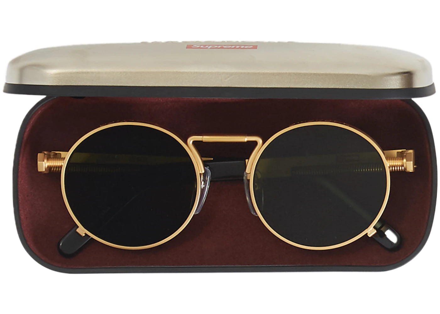 Supreme Jean Paul Gaultier Sunglasses Gold