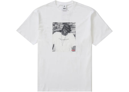 supreme jordan biggie s s top white
