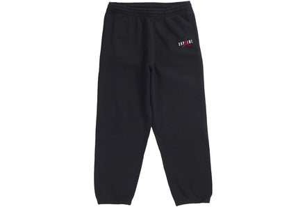 supreme jordan sweatpant (fw24) black