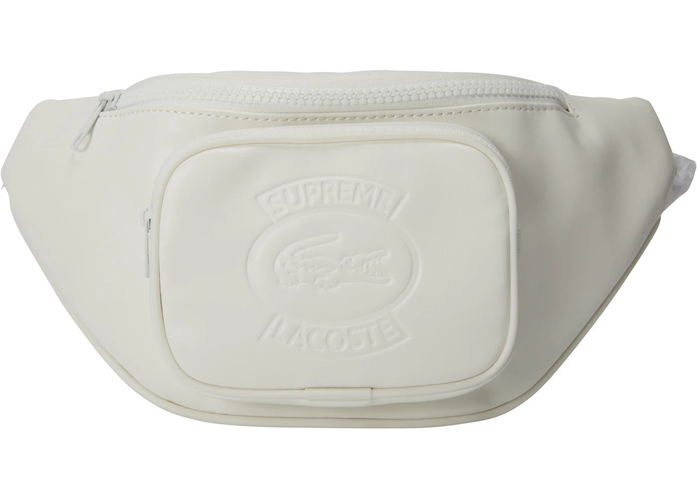 Supreme Lacoste Waist Bag White