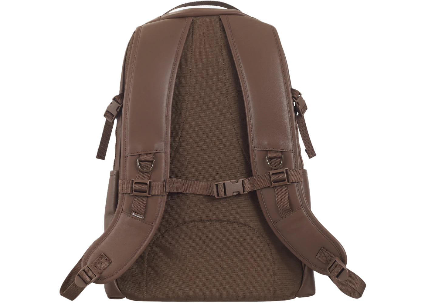 leather backpack brown 