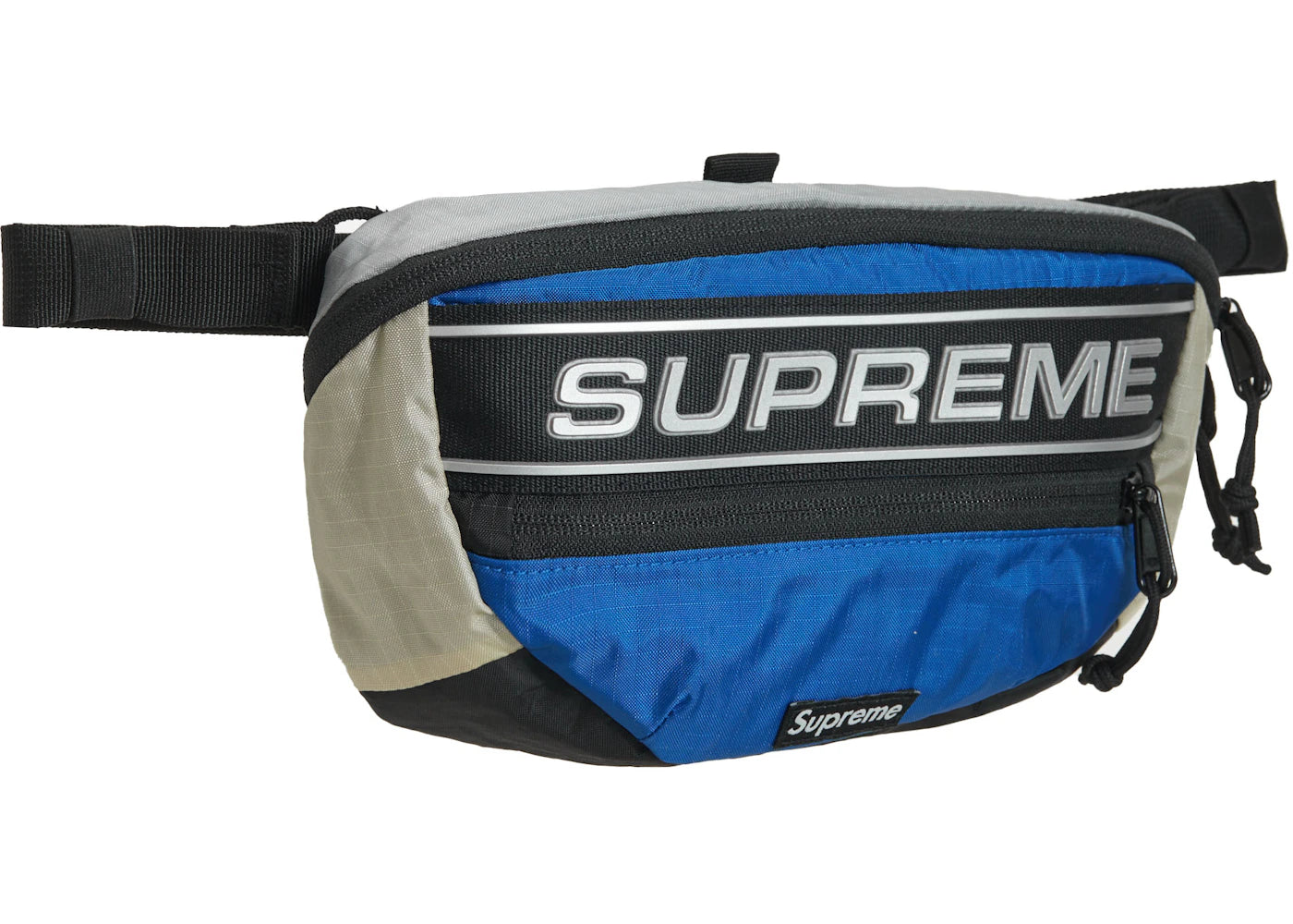 Supreme Logo Waist Bag Blue