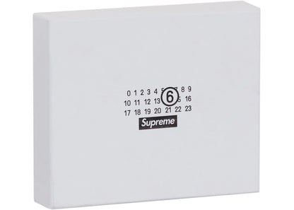 supreme mm6 maison margiela receipt wallet multicolor