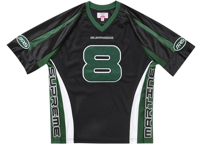 supreme martine rose football jersey black