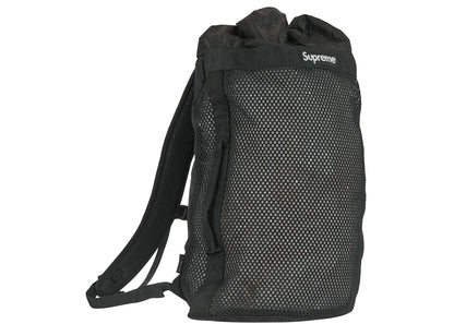 supreme mesh backpack black 