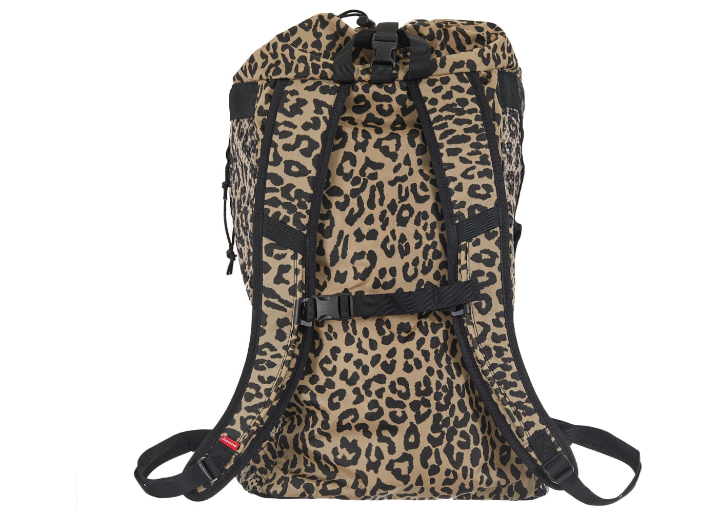 supreme mesh backpack leopard 