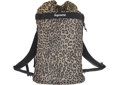 Supreme Mesh Backpack Leopard