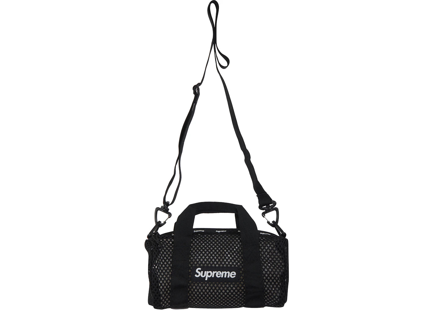 Supreme Mesh Mini Duffle Bag Black