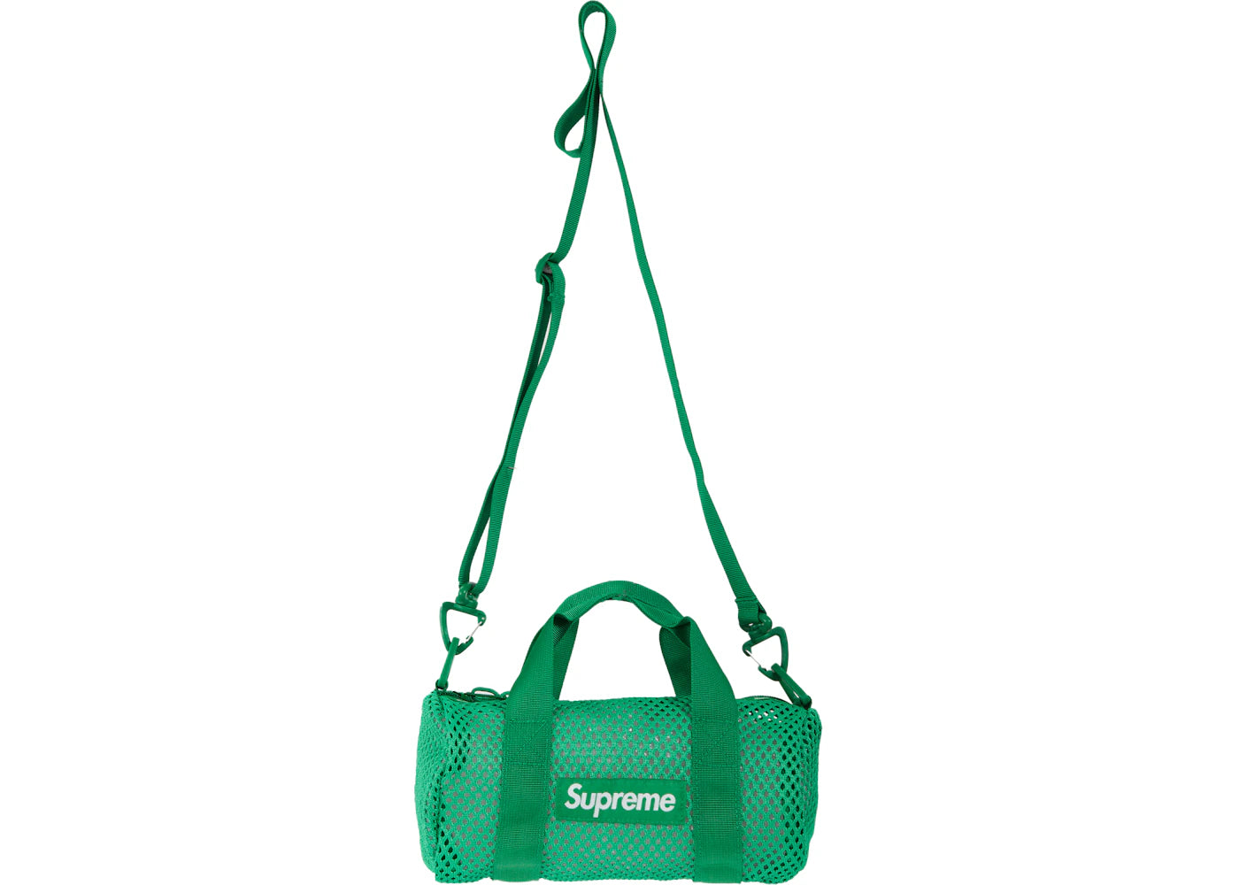 Supreme Mesh Mini Duffle Bag Green