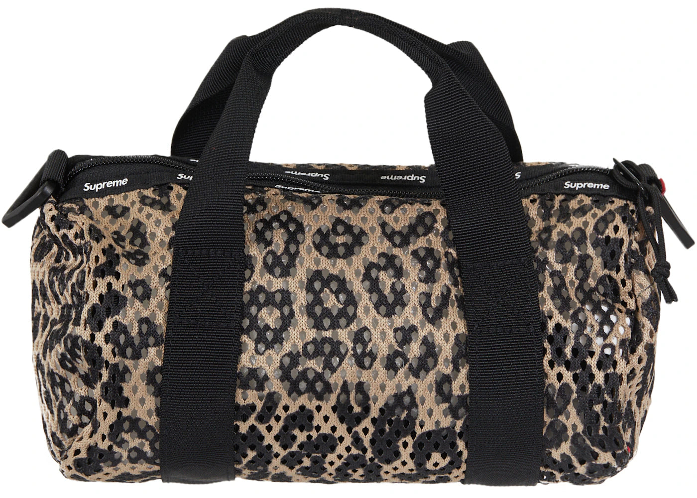 Supreme Mesh Mini Duffle Bag Leopard
