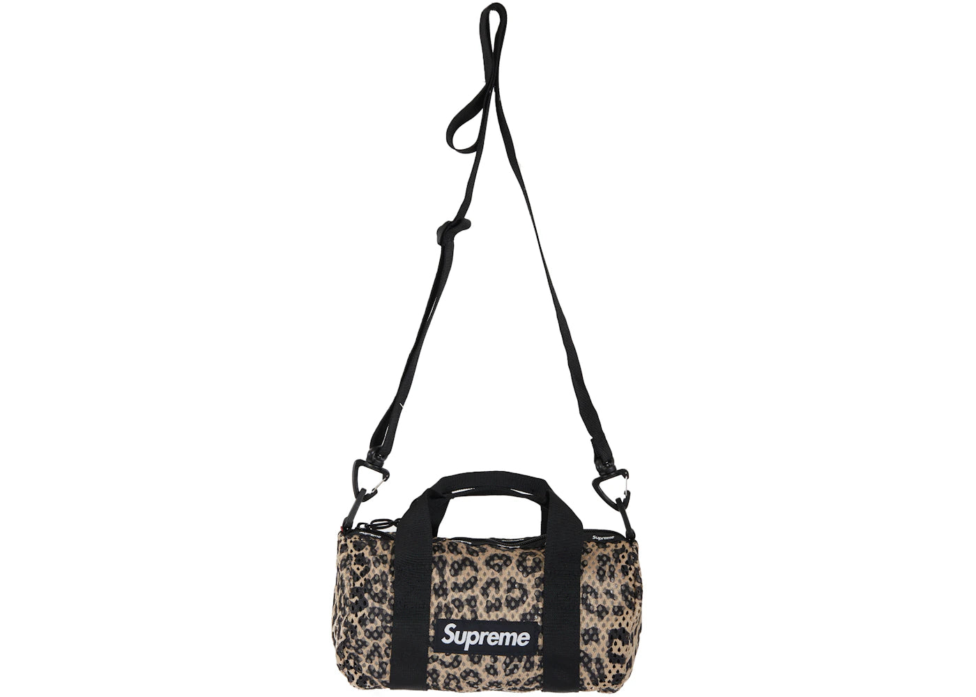 Supreme Mesh Mini Duffle Bag Leopard