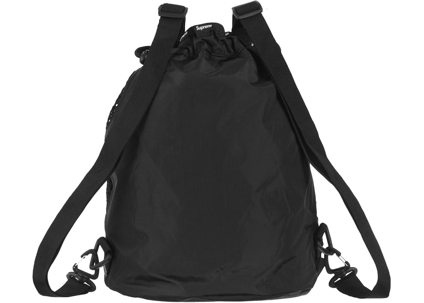 supreme mesh small backpack black 