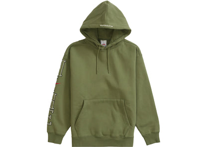 supreme nike hooded sweatshirt olive