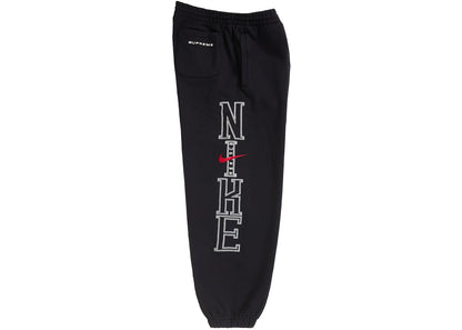 supreme nike sweatpants black