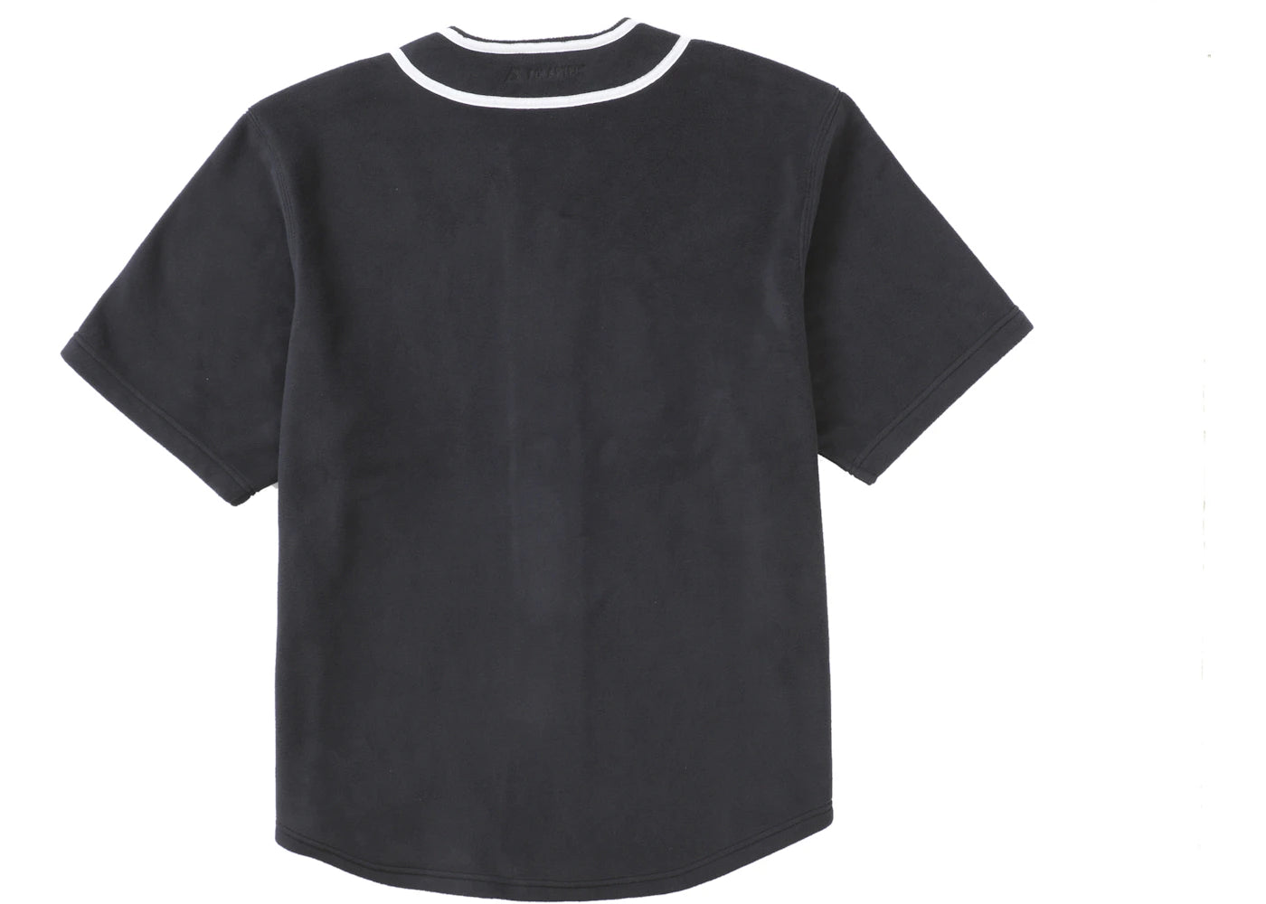 supreme polartec baseball jersey black