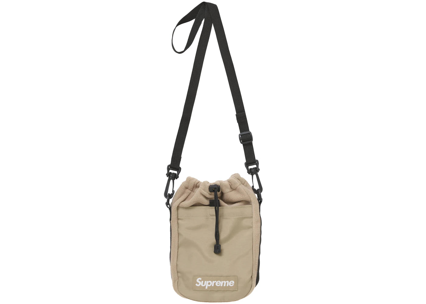 Supreme Polartec Sling Bag Taupe