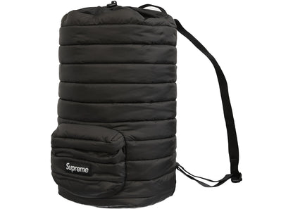 supreme puffer backpack black 