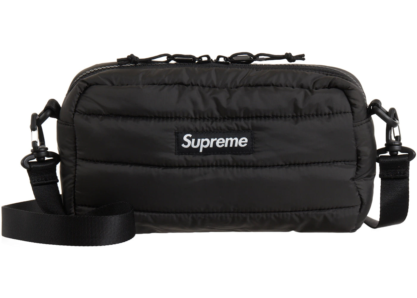 Supreme Puffer Side Bag Black