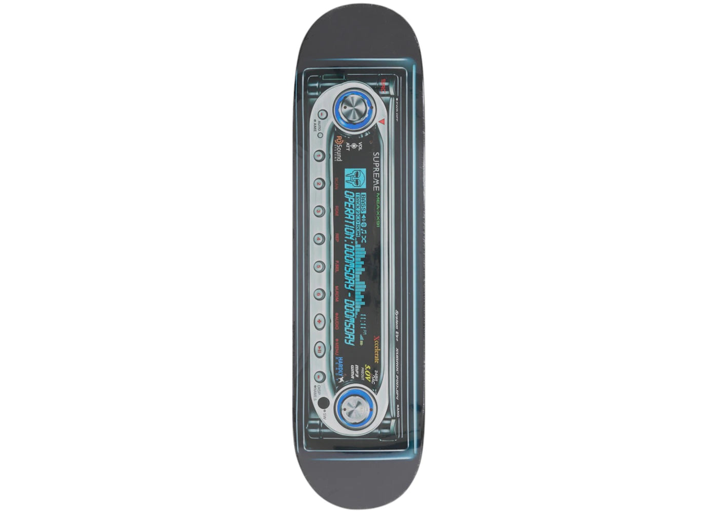 Supreme Receiver Skateboard Deck Multicolor