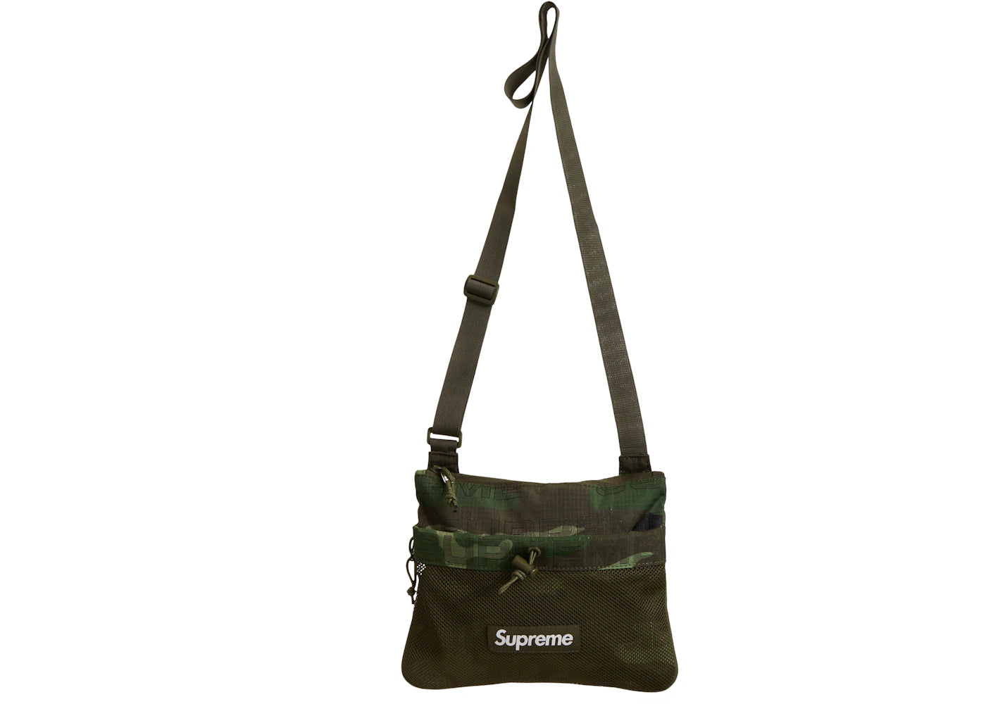 Supreme Side Bag Woodland Camo