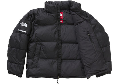 supreme the north face nuptse jacket black
