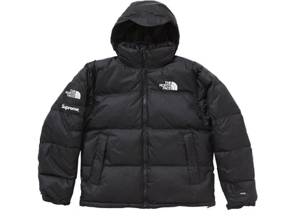 supreme the north face nuptse jacket black